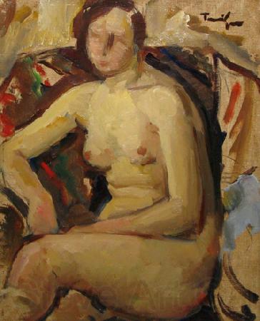 Nicolae Tonitza Nud. Spain oil painting art